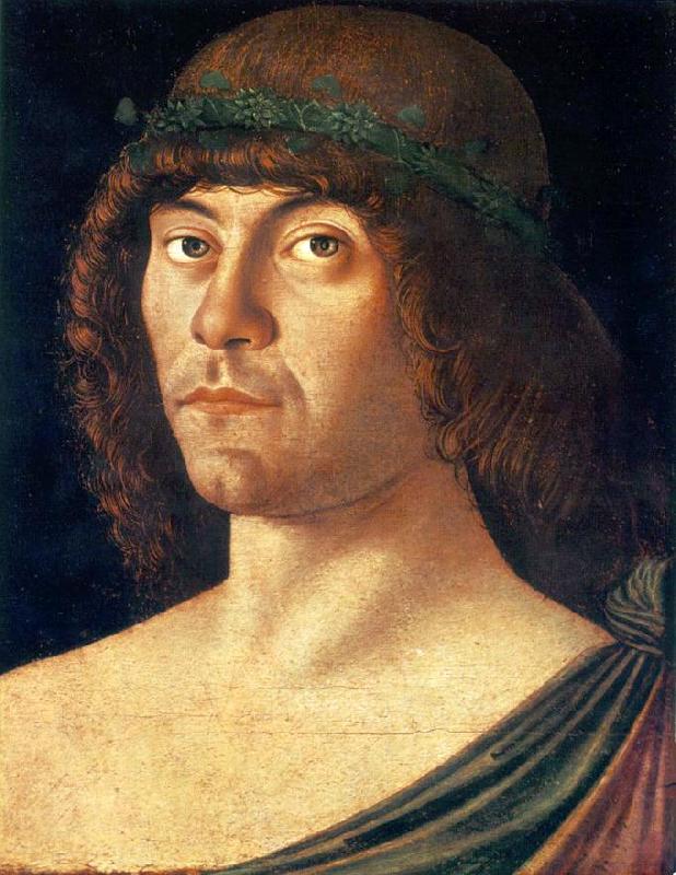 BELLINI, Giovanni Portrait of a Humanist tyu France oil painting art